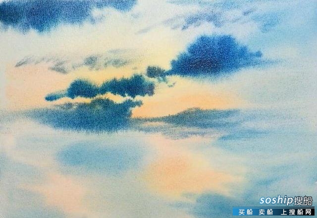 水彩风景画临摹简单 超美的水彩风景画教程步骤图,水彩.