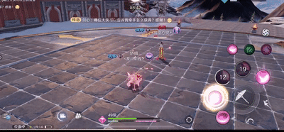手游天涯明月刀 天涯明月刀手游:实录战斗视频!只有五.-12.gif
