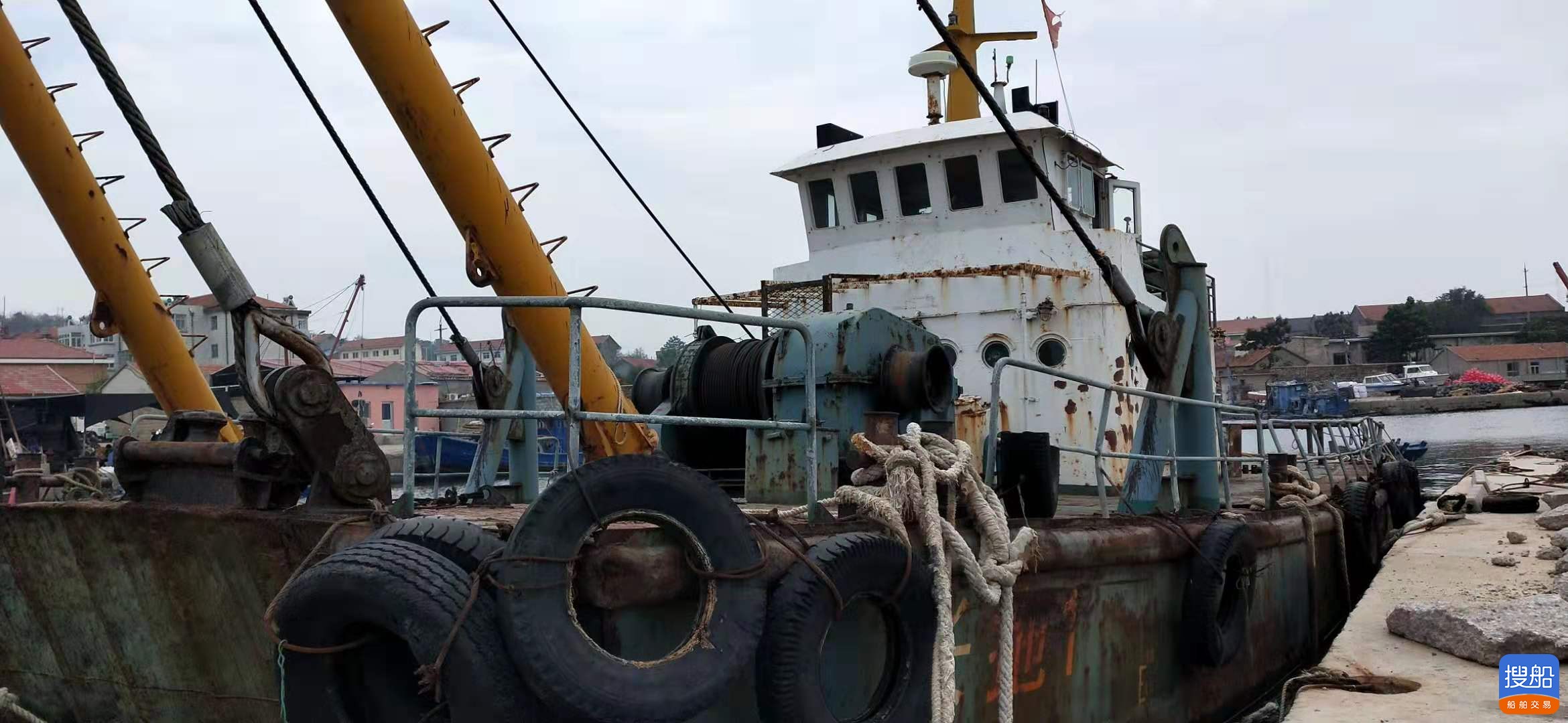 多用处无证单机拔锚船 祸建 宁德市-4.jpg