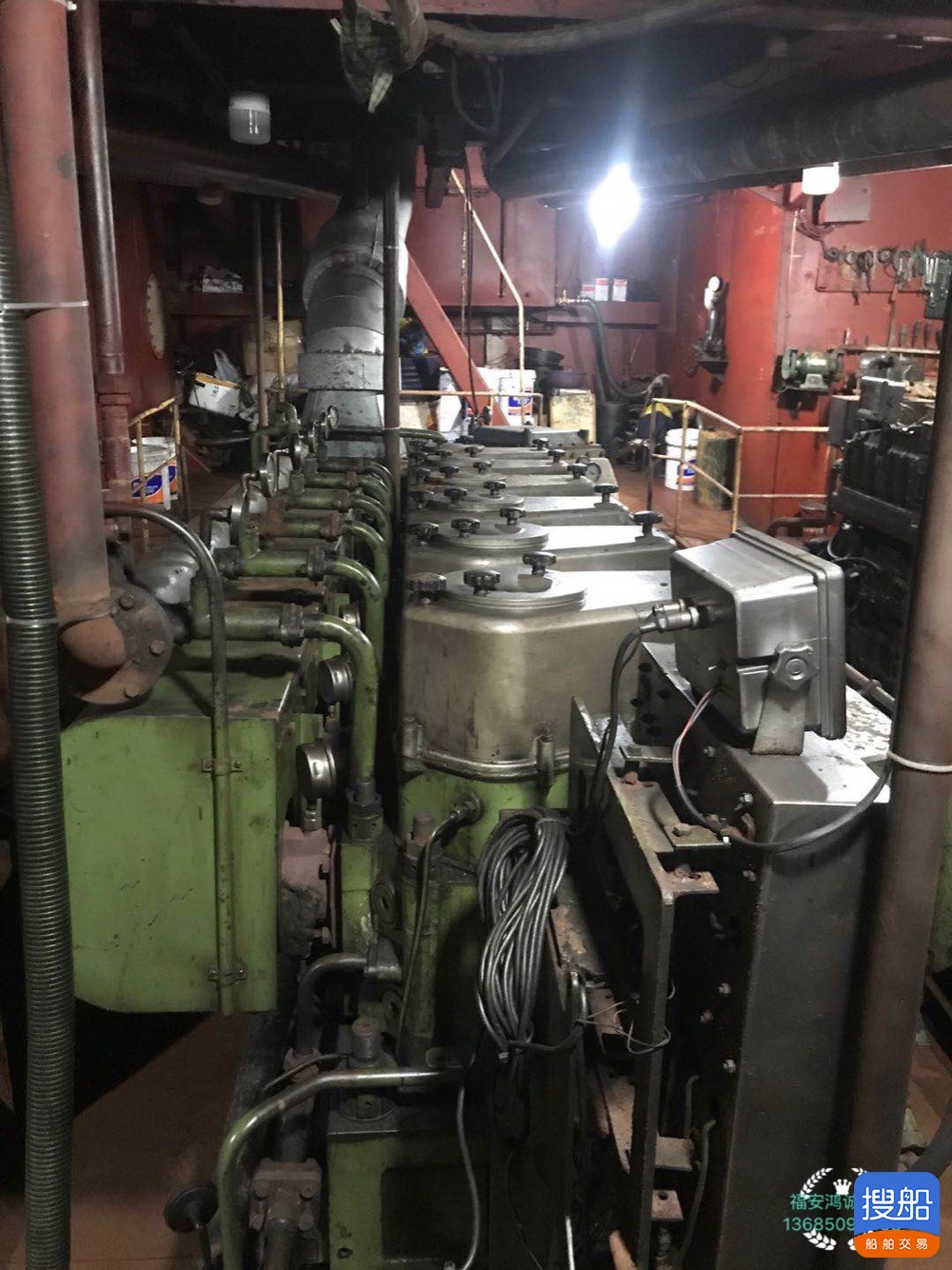 低价出卖1300吨年夜马力货改火船 祸建 宁德市-4.jpg