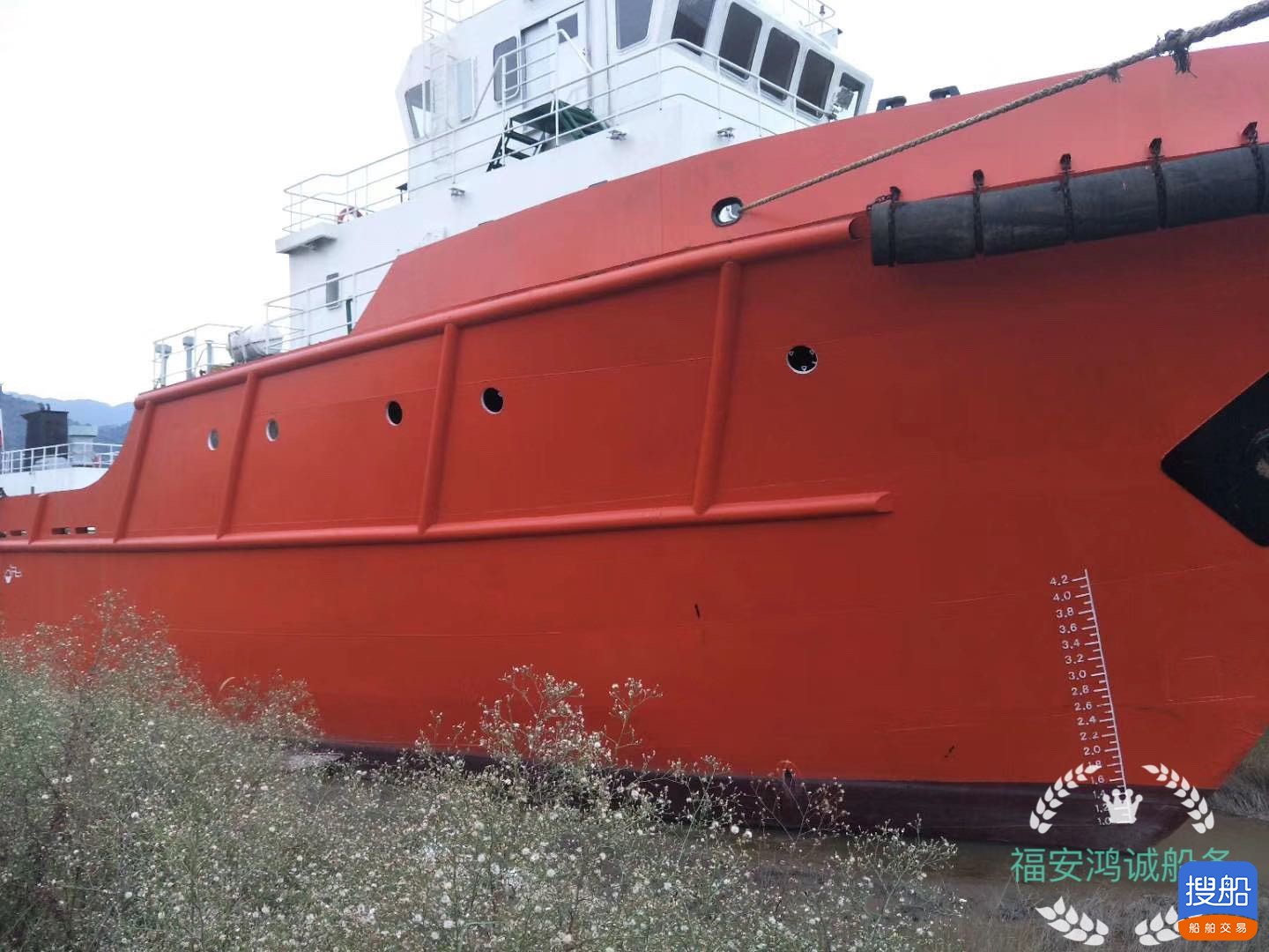 出卖1600吨拖改火船 祸建 宁德市-2.jpg