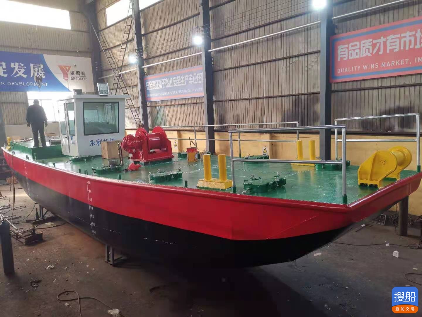 现货单推拔锚艇1台出卖 山东 潍坊市-2.jpg