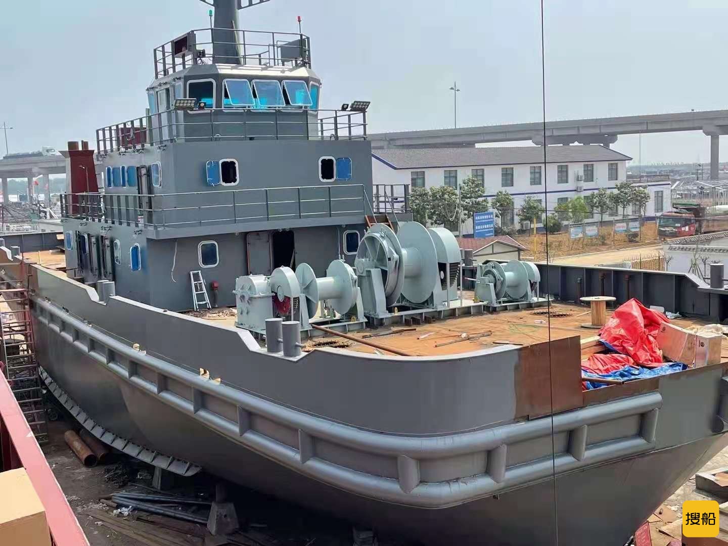 出卖2021年制3600马力远洋拔锚艇 锚拖两用 广东 深圳市-2.jpg