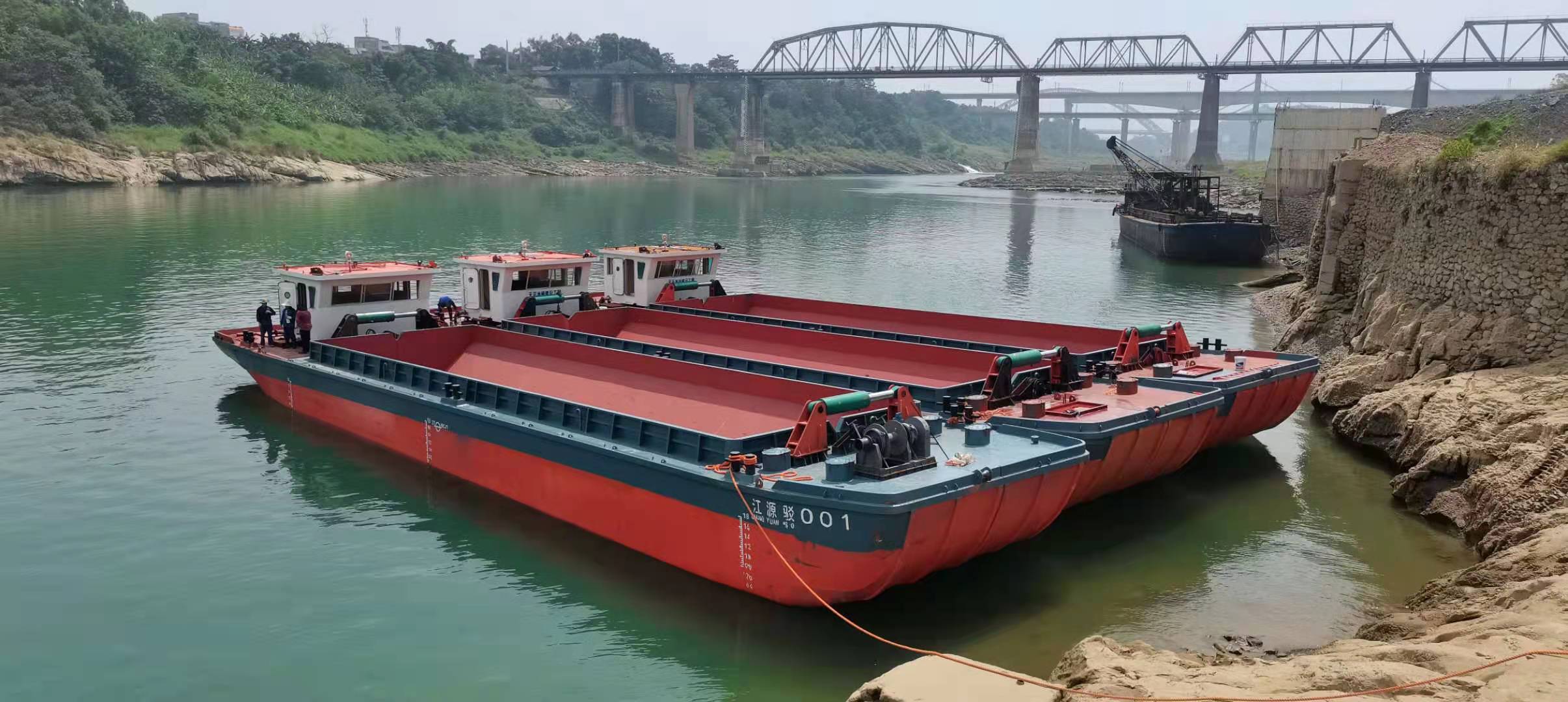 齐新单拼开底泥驳船出卖 江苏 缓州市-2.jpg