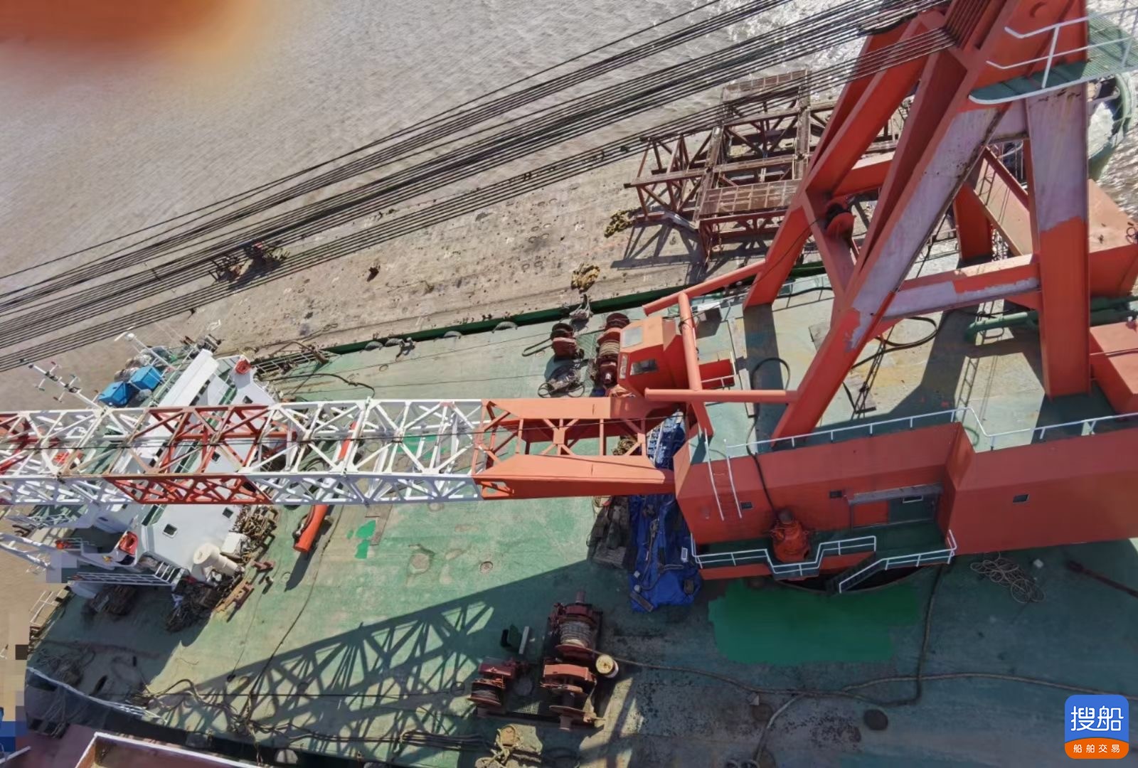 出卖400吨起重船  喷鼻港-2.jpg