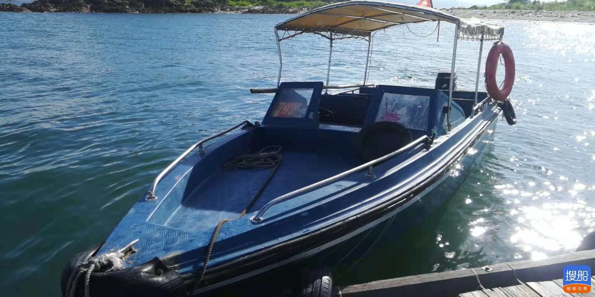 4米6快艇6座60匹火星中挂机 广东 惠州市-2.jpg