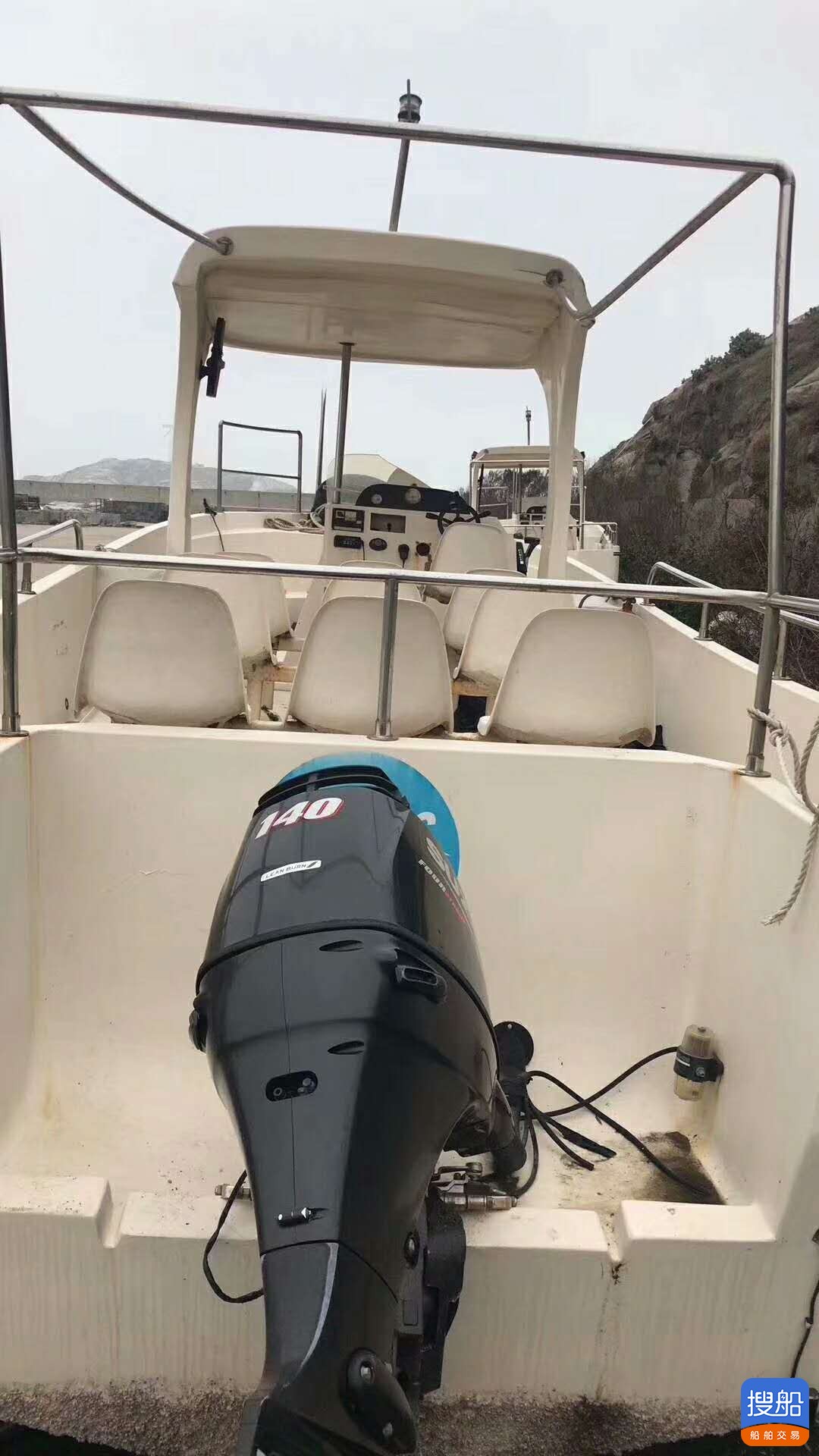 卖：2017年内地10米玻璃钢垂钓艇 山东 潍坊市-3.jpg