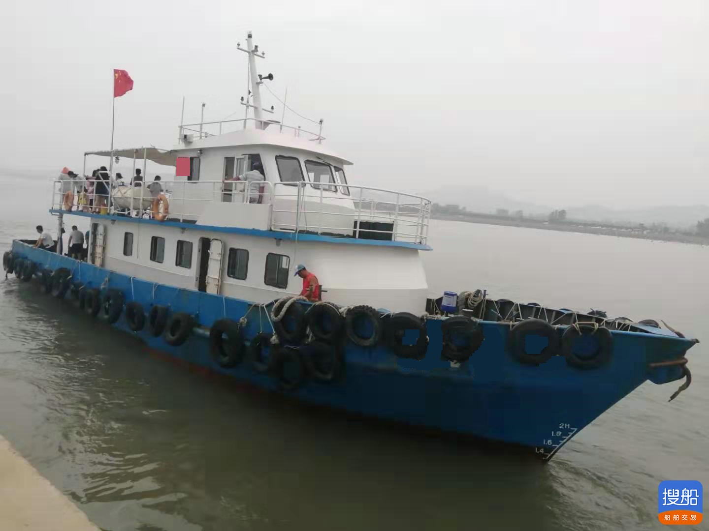 卖：2012年内地20米钢造49位旅旅客船 山东 潍坊市-2.jpg