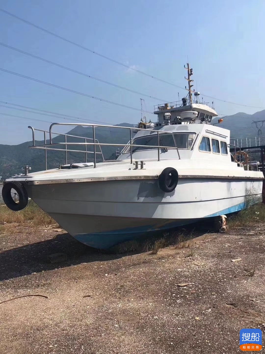 出卖无证书下速玻璃钢快艇船主13.8米 祸建 祸州市-2.jpg