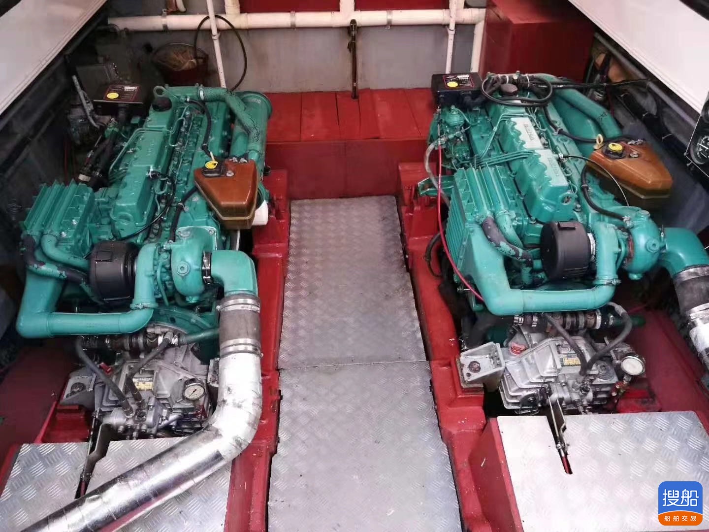 出卖无证书下速玻璃钢快艇船主13.8米 祸建 祸州市-3.jpg