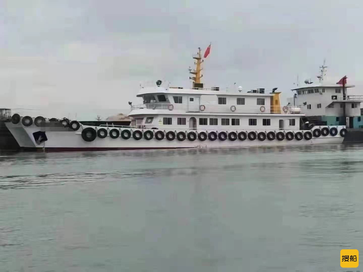 出卖2016年制40.2米远洋单体钢量交通船 广东 深圳市-2.jpg