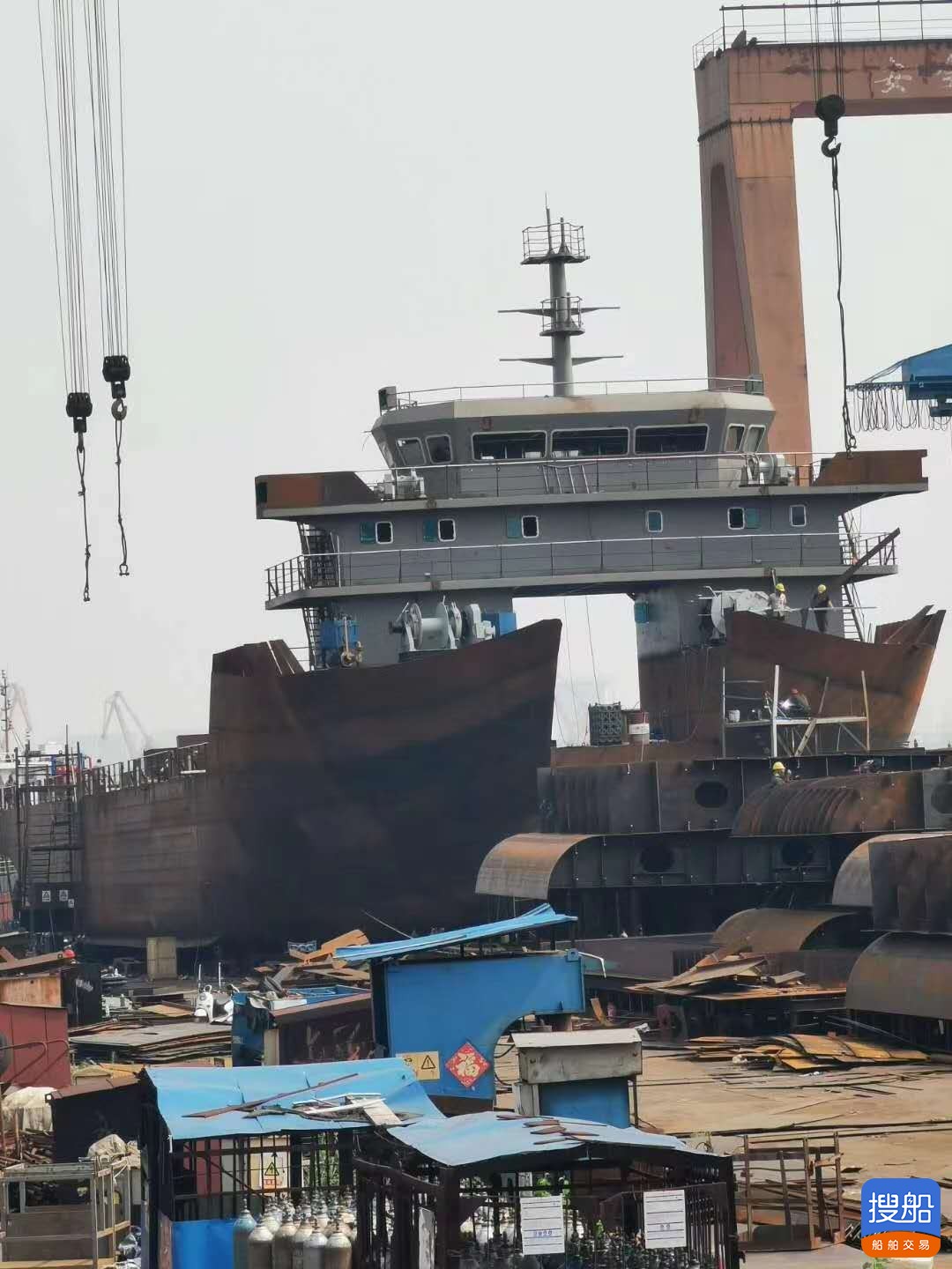 出卖2020年制6200吨远洋前驾驶船面驳船 广东 深圳市-2.jpg