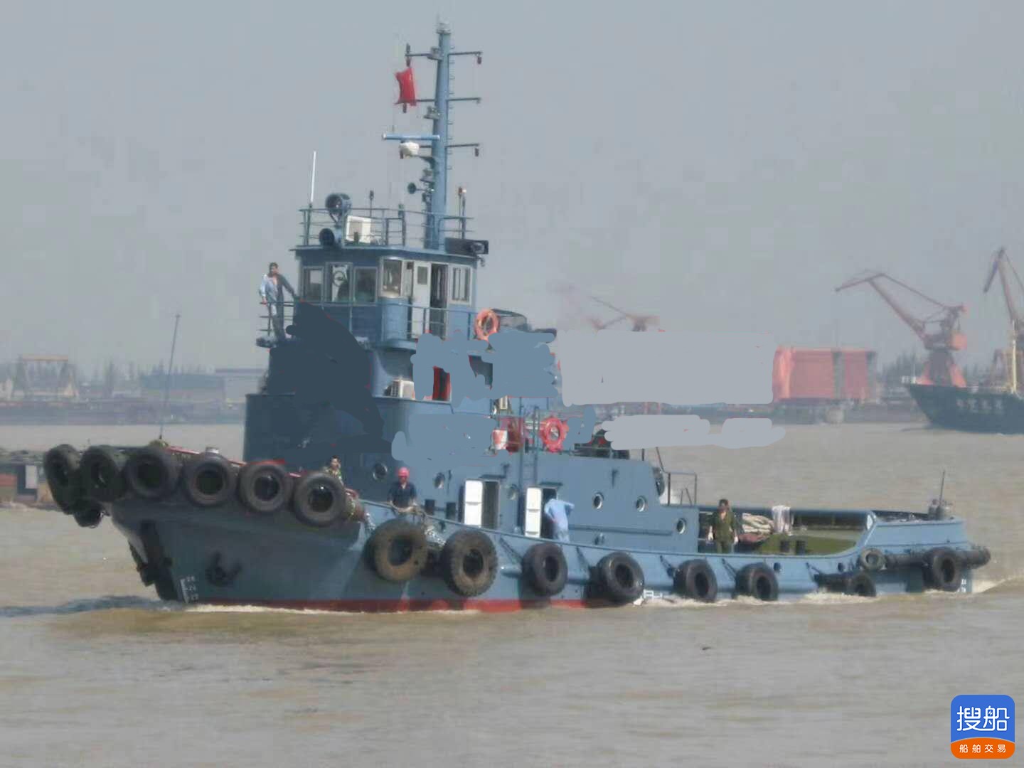 出卖2006年制1500马力内乱河齐反转展转拖船 广东 深圳市-2.jpg