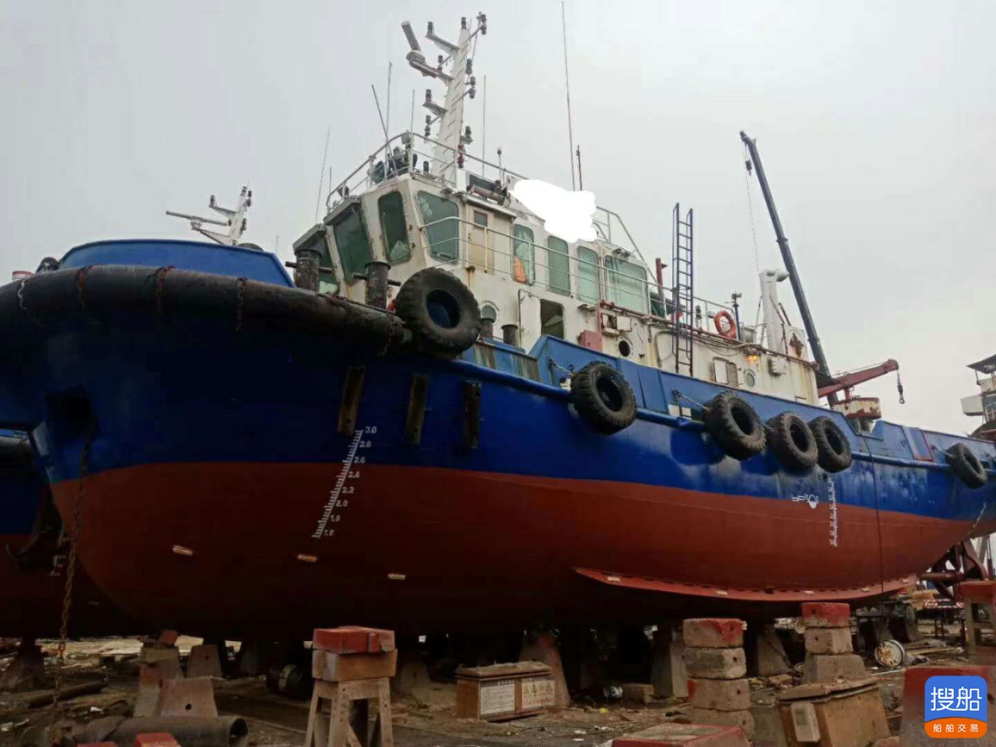 卖：2008年远洋1300马力多用处拖推船 山东 潍坊市-2.jpg