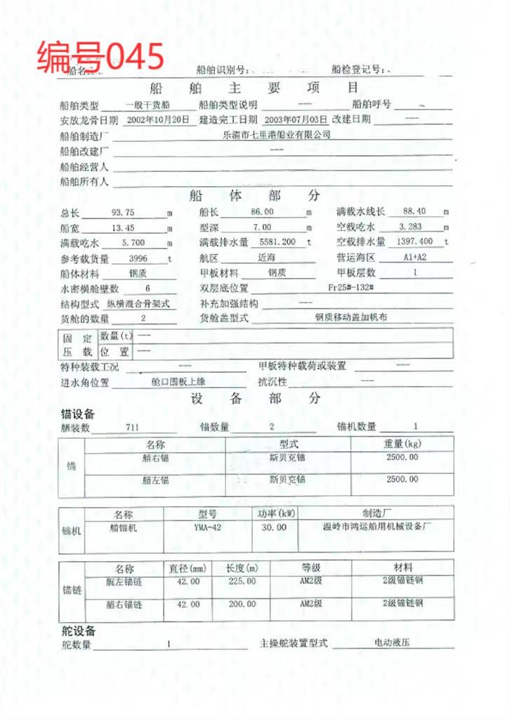 出卖045  03年3996吨干货船  祸建-2.jpg