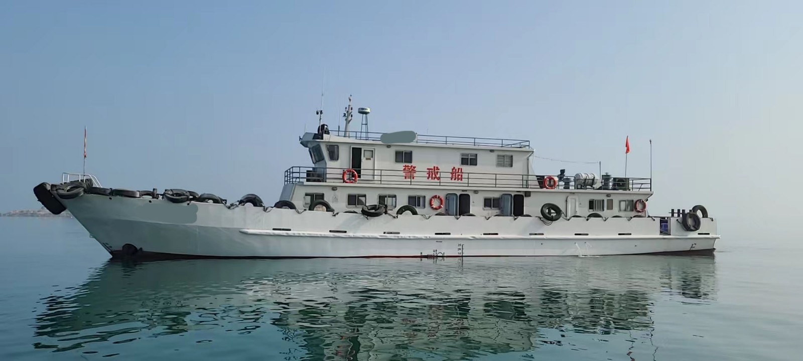 出卖2017年制33.8米远洋钢量单机交通船 广东 深圳市-2.jpg