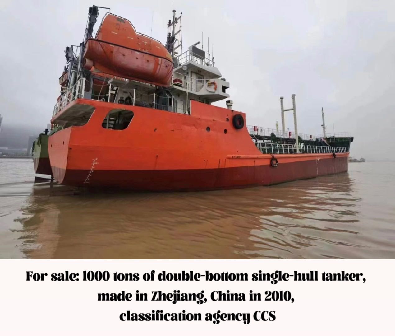 For sale: 1000 tons of double-bottom single-hull tanker, made in Zhejiang, China-2.jpg