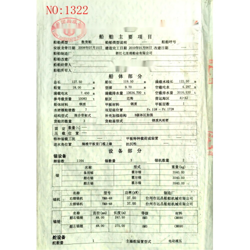 编号1322CCS10年10000吨散货船10083吨散货船  福建-2.png