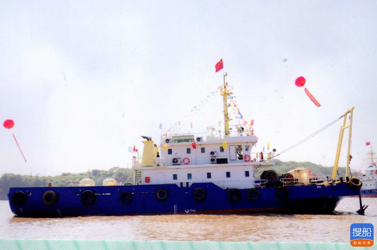 出售2017年10月台州造1600马力拖轮式起锚艇 福建 宁德市-2.jpg