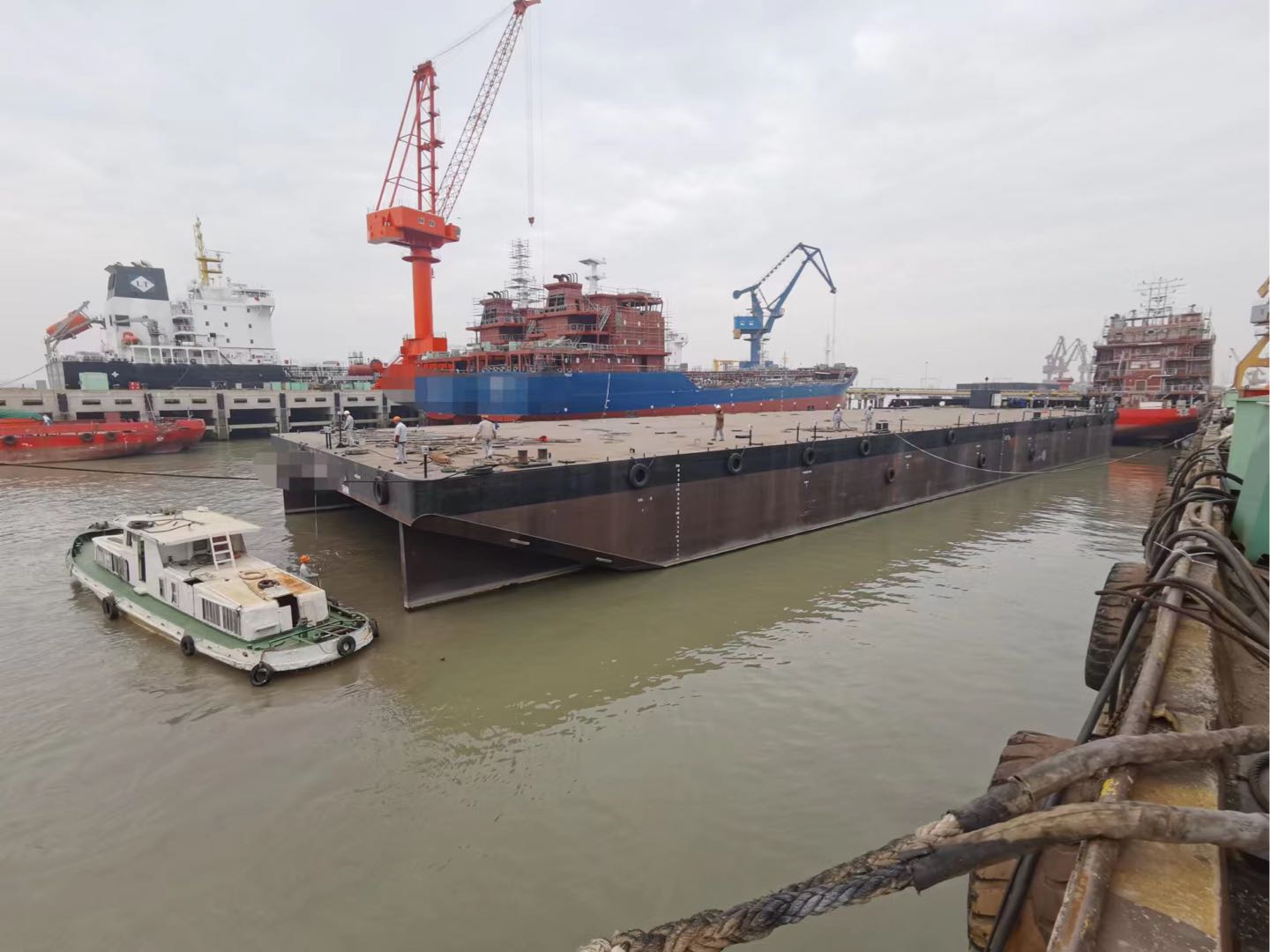 售7000吨甲板驳船，无动力，CCS国际检验  香港-2.jpg