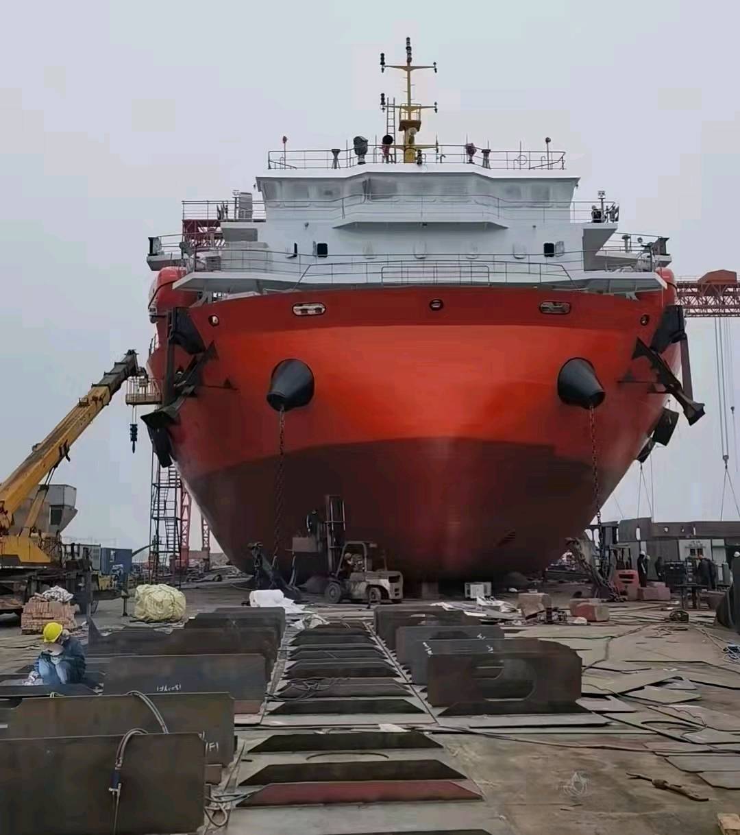 出售/出租现船： 已完工2021年底，23500吨前驾驶大件甲板驳船 江苏 扬州市-2.jpg