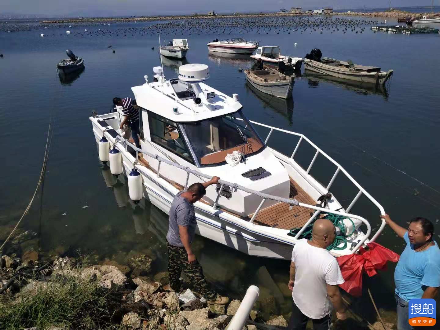 BD9.5米铝合金浮筒艇  山东-2.jpg
