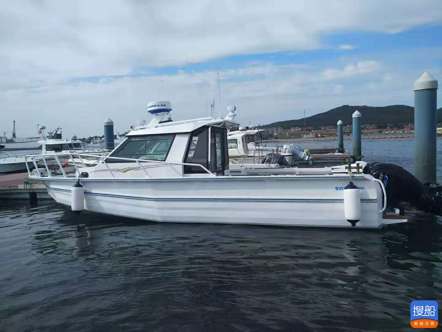 9.738米铝合金浮筒船海钓休闲游艇钓鱼游艇50万以内游艇 山东 烟台市9.738米铝合金浮筒-5.jpg