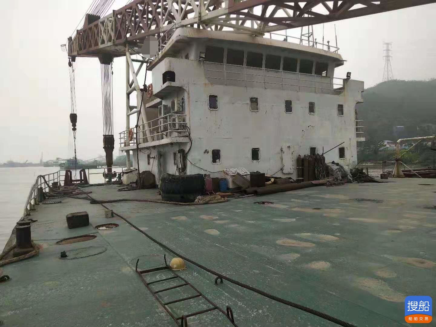 出售2007年造起吊300吨沿海起重船 广东 深圳市-2.jpg