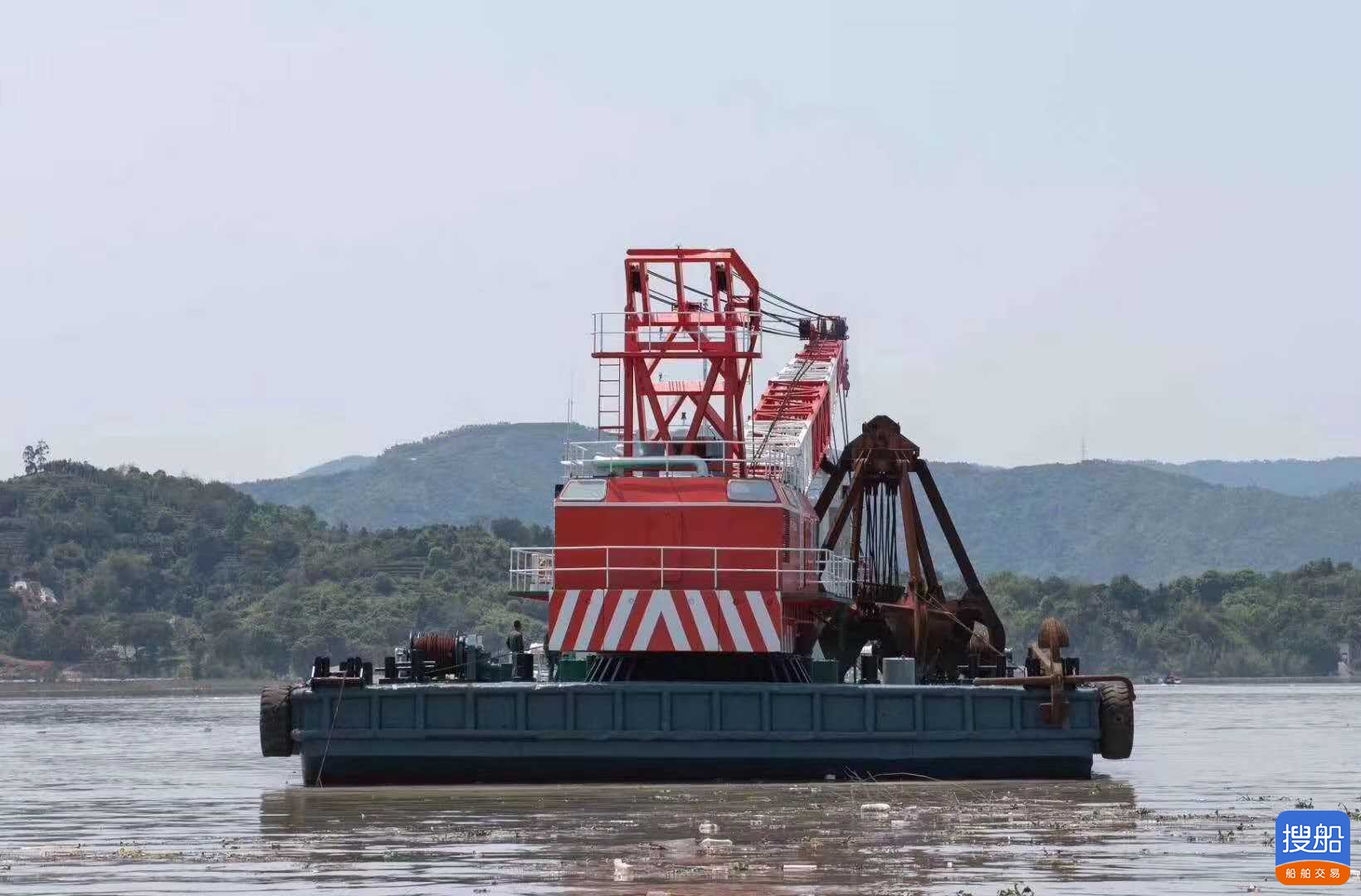 出售日本SKK600挖泥船 福建 福州市-3.jpg