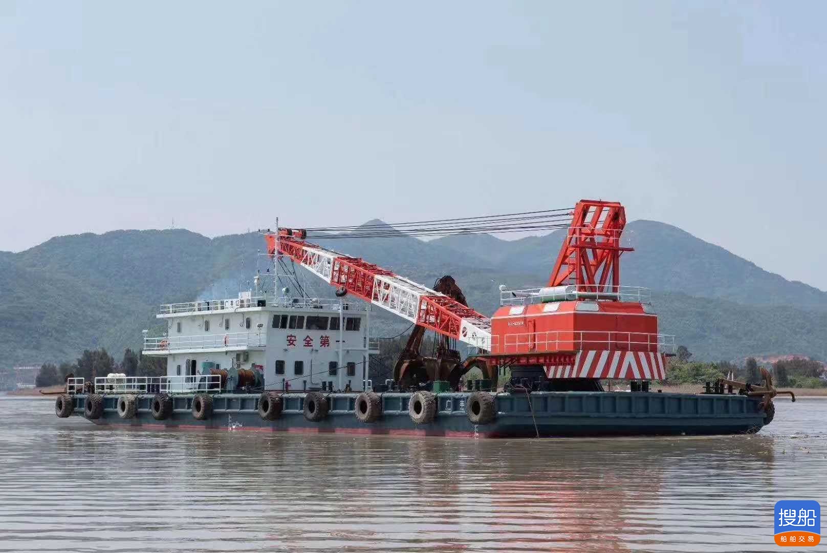 出售日本SKK600挖泥船 福建 福州市-4.jpg