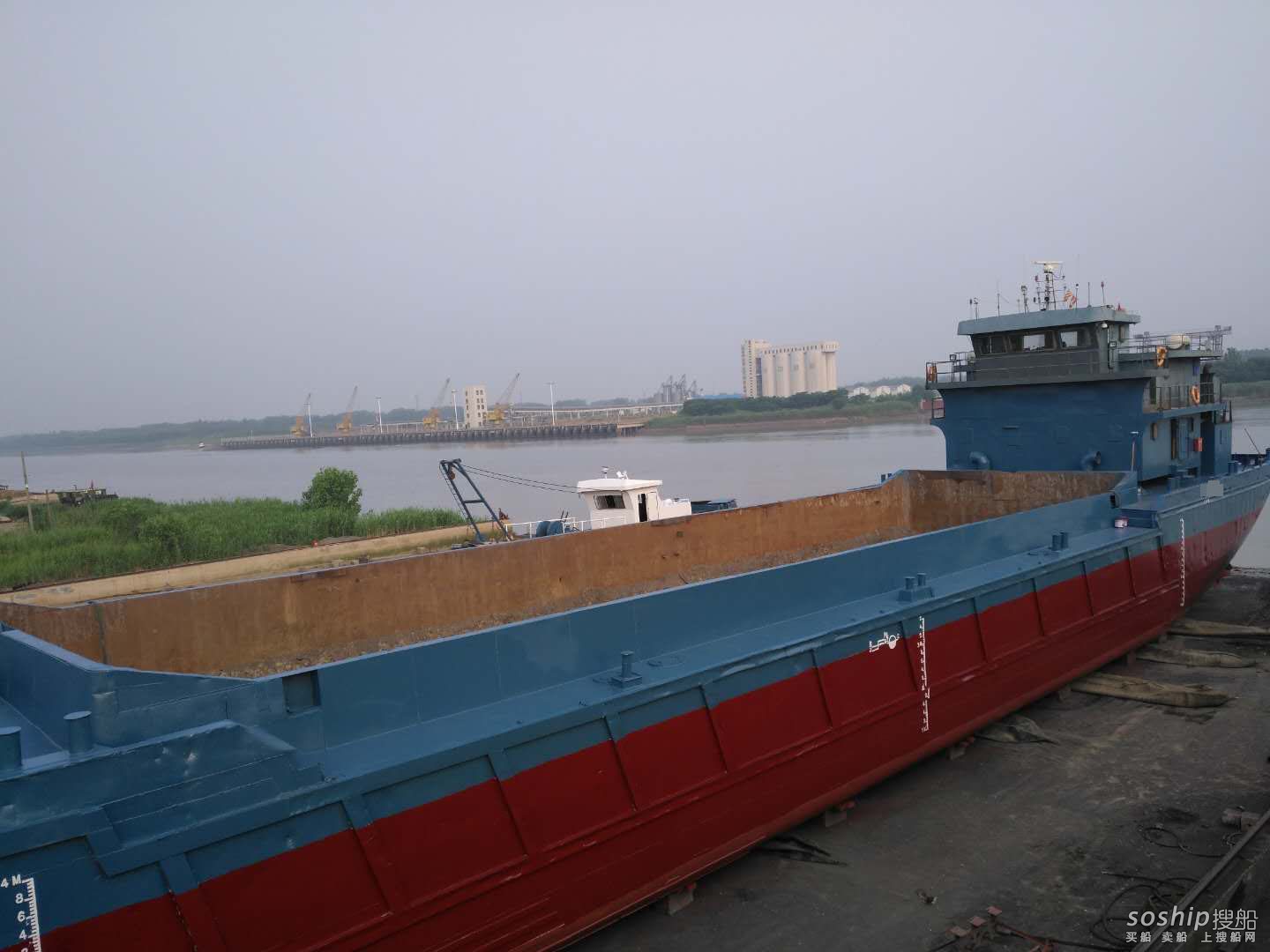 出售2011年造1000方沿海开体驳船 山东 青岛市-2.jpg