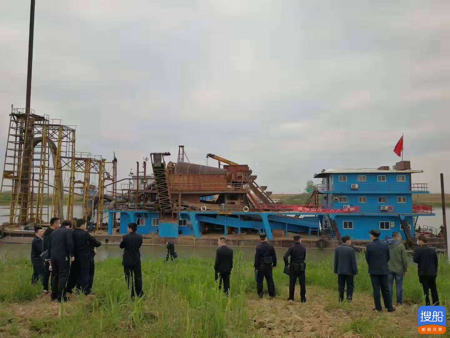 千吨级自卸吸沙船废品价格出售  北京-2.jpg