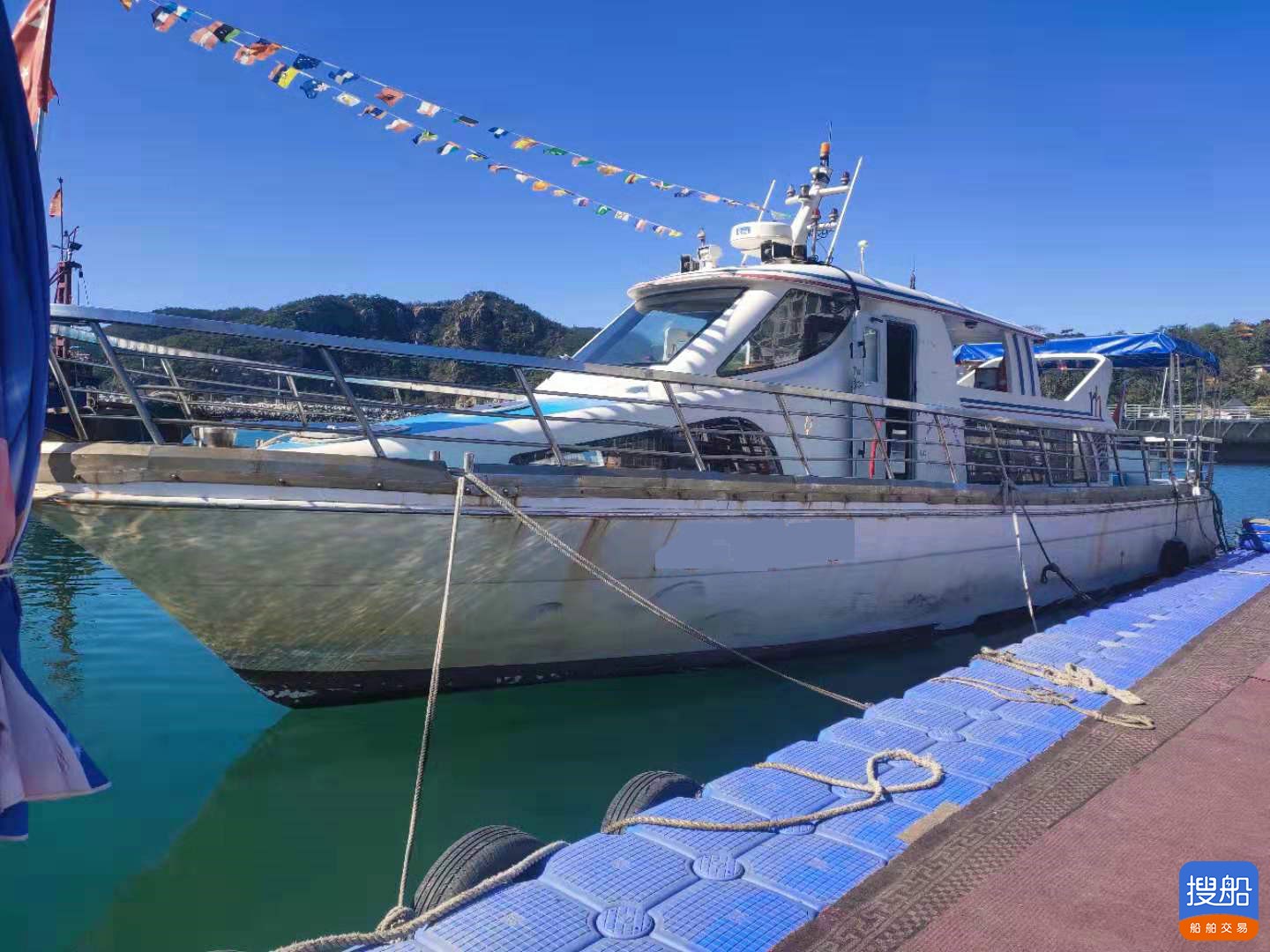 售：2008年沿海16米玻璃钢游艇 山东 潍坊市-2.jpg