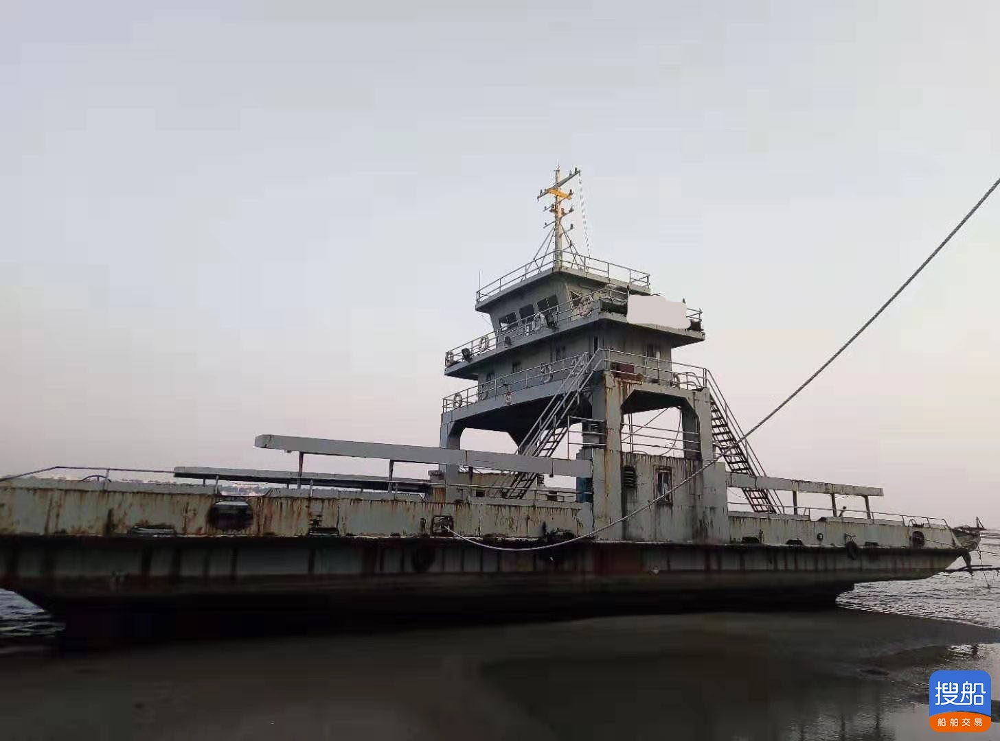 出售1999年扬州造内河A级航区汽渡船  无证 广东 深圳市-4.jpg